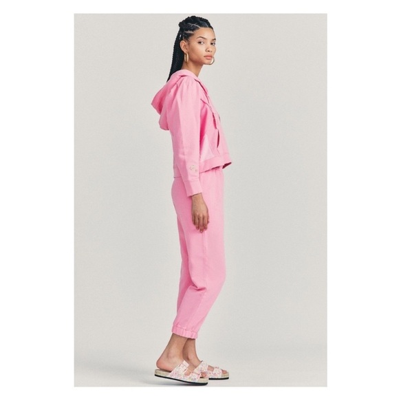Love Shack Fancy Alouette Hoodie & Mirabella Jogger Pants Lounge Suit Size XS - Picture 3 of 17